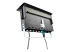 KITBXDOCKPUK - StarTech.com Conference Room Docking Station with Power/Charging; Table Connectivity AV Box, Universal USB-C Laptop Dock, 60W PD, 4K HDMI, USB Hub, Audio, 1x AC Outlet, 2xUSB Charge Ports - Back