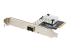 PEX10GSFP - StarTech.com 10G PCIe SFP+ Card, Single SFP+ Port Network Adapter w/ Low Profile, Open SFP+ for MSA-Compliant Modules / Direct-Attach Cables (DAC), 10 Gigabit Fiber PCIe NIC Card - Left-angle