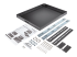 SLIDESHELFD - StarTech.com 1U Sliding Server Rack Mount Keyboard Shelf Tray - Left-angle