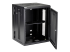 RK1520WALHM - StarTech.com 15U 19" Wall Mount Network Cabinet, 16" Deep Hinged Locking IT Network Switch Depth Enclosure, Assembled Vented Computer Equipment Data Rack with Shelf & Flexible Side Panels - Left-angle