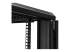 RK1233BKM - StarTech.com 12U Server Rack Cabinet, 4-Post Adjustable Depth (2" to 30")Network Equipment Rack Enclosure w/Casters/Cable Management/Shelf/Locking, Dell PowerEdge, HP ProLiant, ThinkServer - Close up