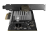 PEX40GQSFPI - StarTech.com Dual Port 40G QSFP+ Network Card, Intel XL710 Open QSFP+ Converged Adapter, PCIe 40 Gigabit Ethernet Server NIC, 40GbE Fiber Optic LAN Card, Dell PowerEdge HPE ProLiant, 40Gb - Right side
