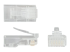 CRJ4550PK - StarTech.com Cat5e RJ45 Stranded Modular Plug Connector - Multi-angle