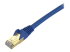 C6ASPAT20BL - StarTech.com 20ft CAT6A Ethernet Cable, 10 Gigabit Shielded Snagless RJ45 100W PoE Patch Cord, CAT 6A 10GbE STP Network Cable w/Strain Relief, Blue, Fluke Tested/UL Certified Wiring/TIA - Close up