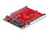 1M25-U3-M2-ADAPTER - StarTech.com M.2 to U.3 Adapter, For M.2 NVMe SSDs, PCIe M.2 Drive to 2.5inch U.3 (SFF-TA-1001) Host Adapter/Converter, TAA Compliant - Back