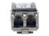 SFPSXMM - StarTech.com MSA Uncoded Compatible SFP Module, 1000BASE-SX, 1GbE Multi Mode (MMF) Fiber Optic Transceiver, 1GE Gigabit Ethernet SFP, LC Connector, 550m, 850nm, DDM, 1Gbps Mini GBIC Module - Left side
