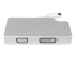MDPVGDVHD4K - StarTech.com Aluminum Travel A/V Adapter: 3-in-1 Mini DisplayPort to VGA, DVI or HDMI - Front