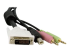 DVID4N1USB6 - StarTech.com 4-in-1 Cable for KVMs with Dual Link DVI and USB - Close up