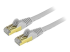 C6ASPAT35GR - StarTech.com 35ft CAT6A Ethernet Cable, 10 Gigabit Shielded Snagless RJ45 100W PoE Patch Cord, CAT 6A 10GbE STP Network Cable w/Strain Relief, Gray, Fluke Tested/UL Certified Wiring/TIA - Right-angle