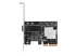 PEX10GSFP - StarTech.com 10G PCIe SFP+ Card, Single SFP+ Port Network Adapter w/ Low Profile, Open SFP+ for MSA-Compliant Modules / Direct-Attach Cables (DAC), 10 Gigabit Fiber PCIe NIC Card - Top