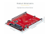 1M25-U3-M2-ADAPTER - StarTech.com M.2 to U.3 Adapter, For M.2 NVMe SSDs, PCIe M.2 Drive to 2.5inch U.3 (SFF-TA-1001) Host Adapter/Converter, TAA Compliant - Left-angle