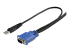 SVECONUS10 - StarTech.com 10 ft Ultra Thin USB VGA 2-in-1 KVM Cable - Right-angle