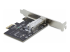 P011GI-NETWORK-CARD - StarTech.com 1-Port GbE SFP Network Card, PCIe 2.1 x1, Intel I210-IS, 1GbE Controller, 1000BASE Copper/Fiber Optic, Single-Port Gigabit Ethernet NIC, Desktop/Server Backplanes - Top