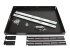 SLIDESHELFD - StarTech.com 1U Sliding Server Rack Mount Keyboard Shelf Tray - Front