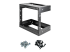 RK812WALLOA - StarTech.com 8U 19" Wall Mount Network Rack, Adjustable Depth 12-20" 2 Post Open Frame Server Room Rack for AV/Data/ IT Communication/Computer Equipment/Switch with Cage Nuts & Screws - Right-angle
